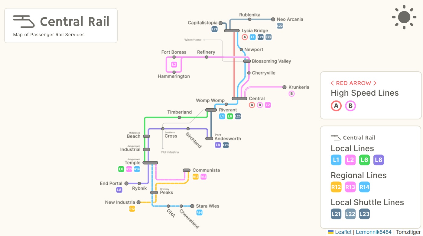 Track Map Dark